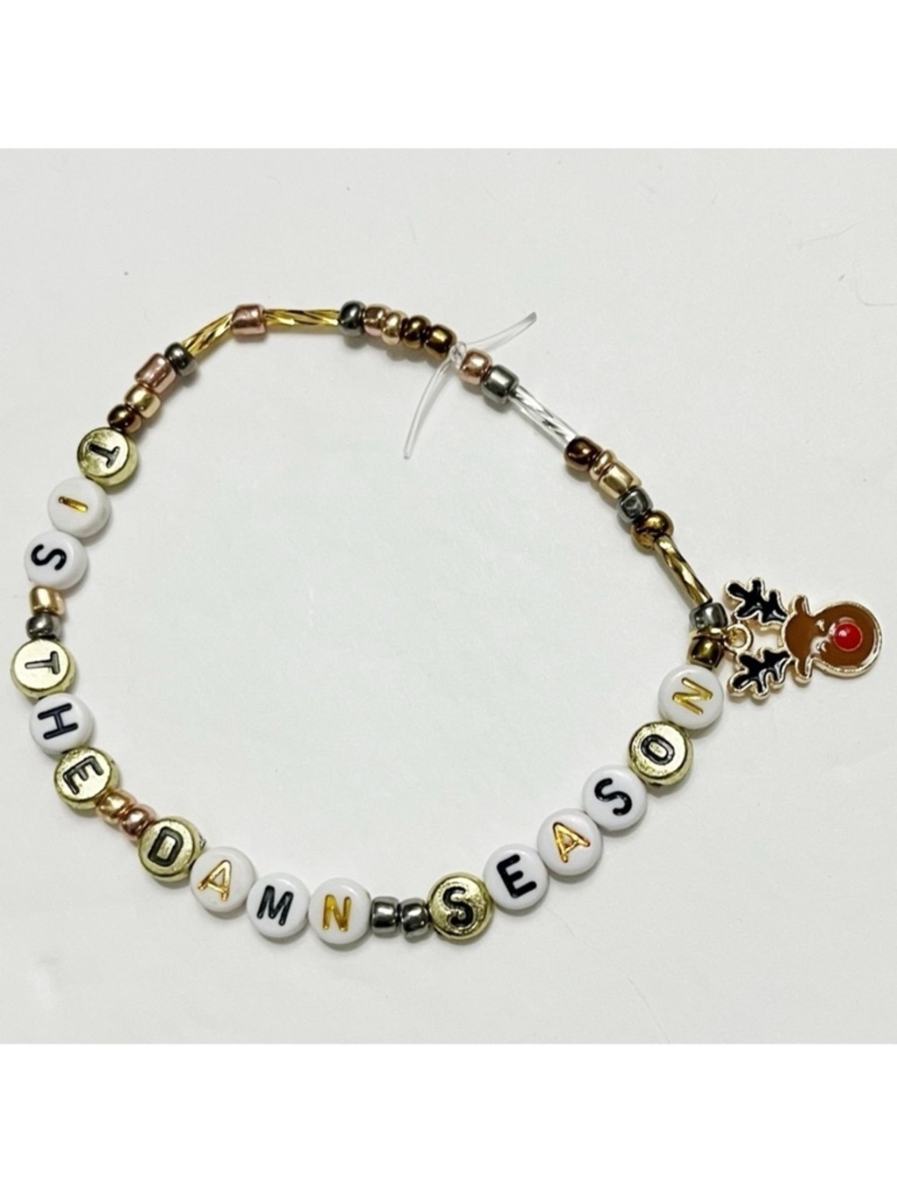 Taylor Swift Eras Tour Friendship Bracelet ‘Tis The Damn Season Evermore